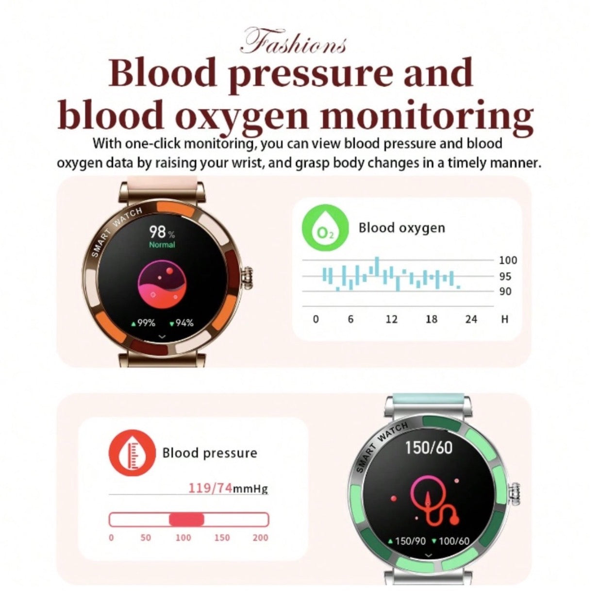 LUMORA ELEGANT SMART WATCH 1’27” NG 7