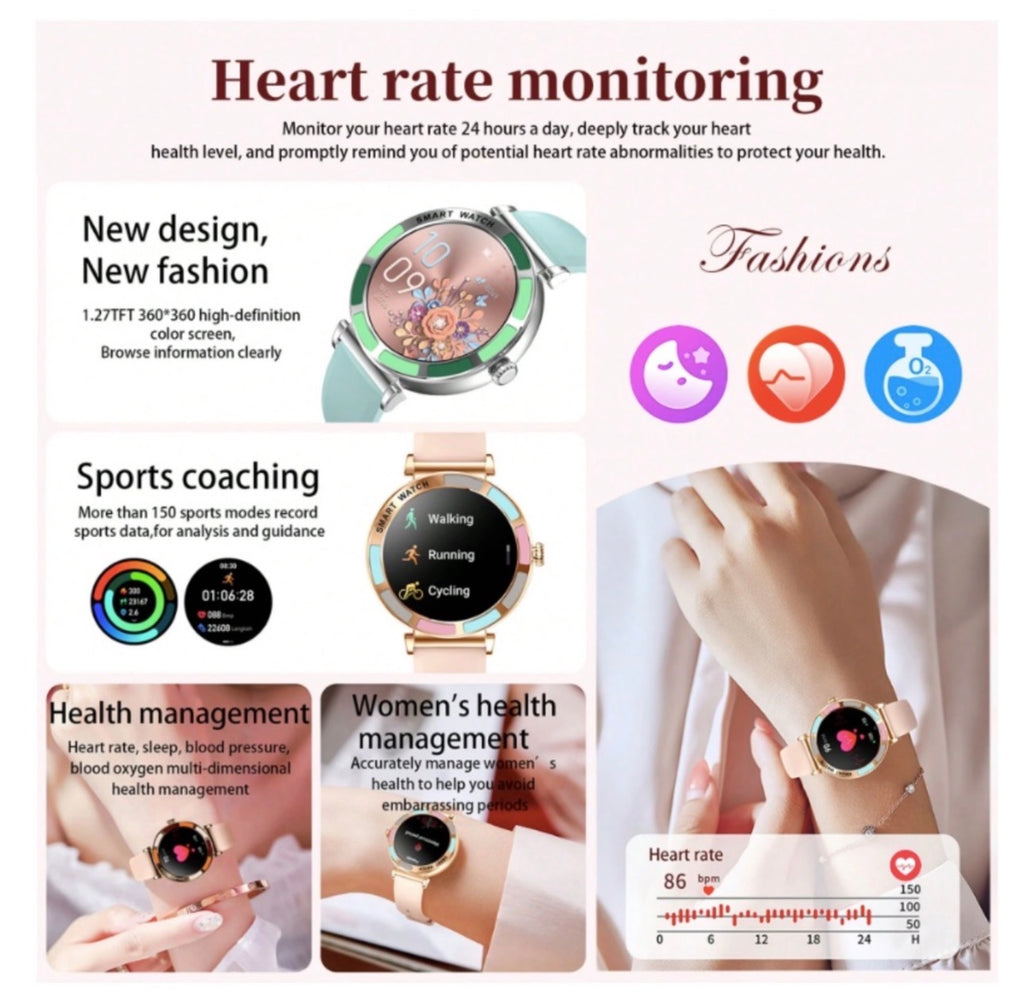 LUMORA ELEGANT SMART WATCH 1’27” NG 7